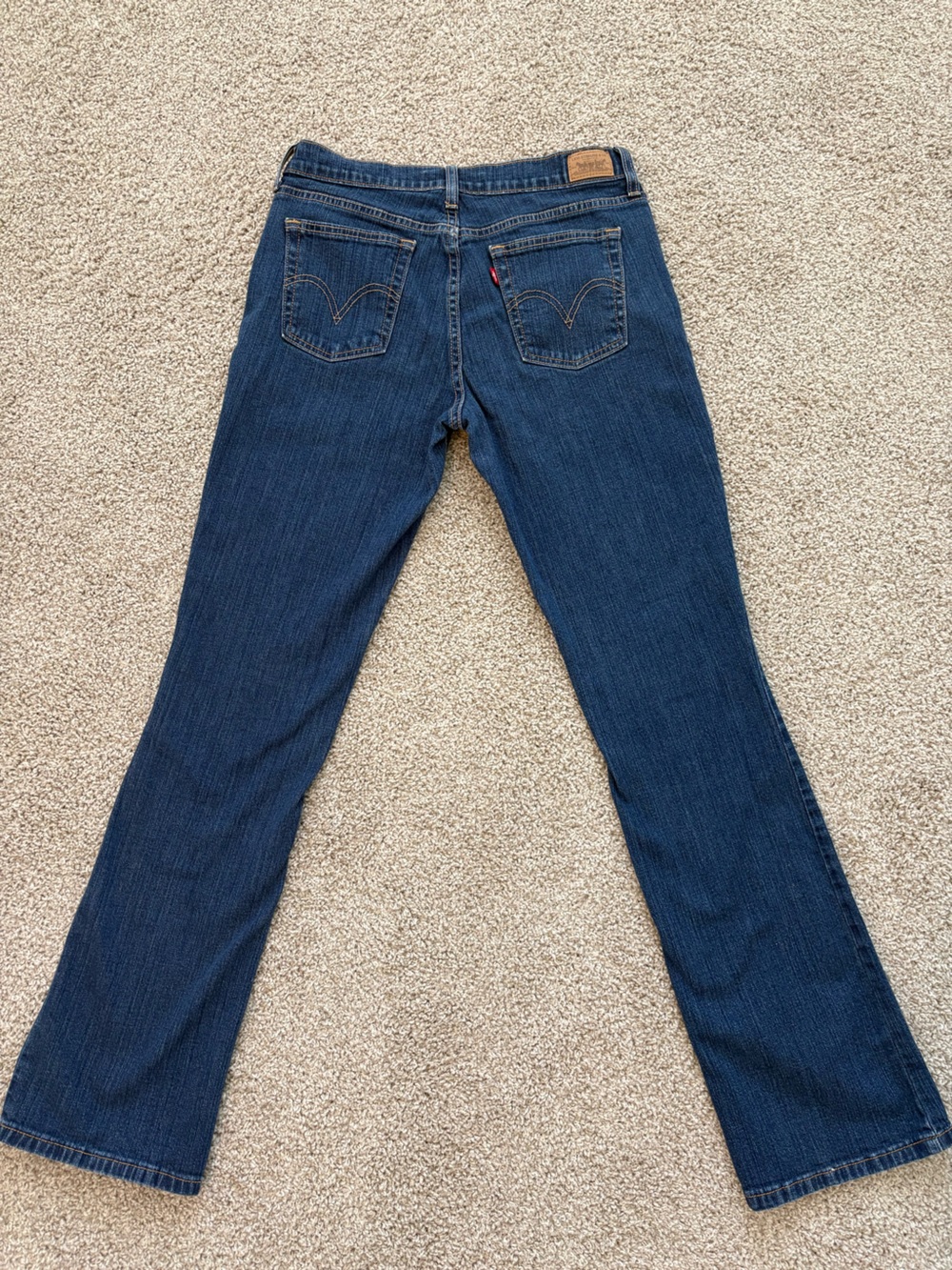 Levi's Women's Dark Blue Flare Jeans - Picture 2 of 10